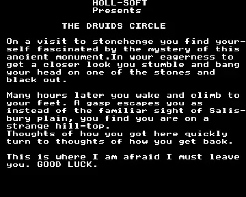 Druids Circle (198x)(Holl-soft)
